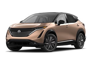 2025 Nissan ARIYA SUV Sunrise Copper Pearl Black Diamond Pearl